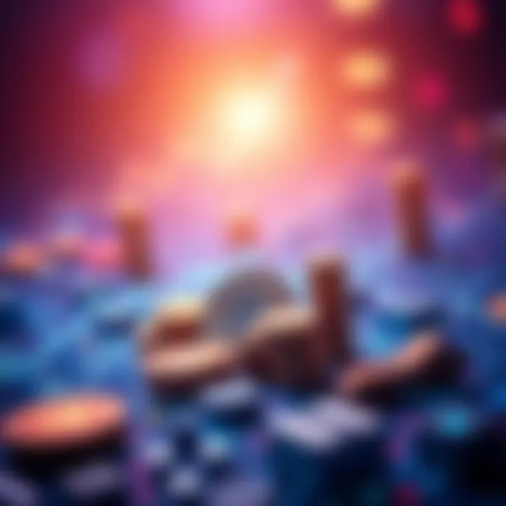 A visual representation of tokenized assets and growth trends on Arbitrum, featuring digital coins and upward graphs.