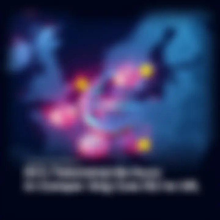 Tokenized Euro Concept Graphic showing the Euro symbol transforming into digital tokens with a map of Europe in the background.