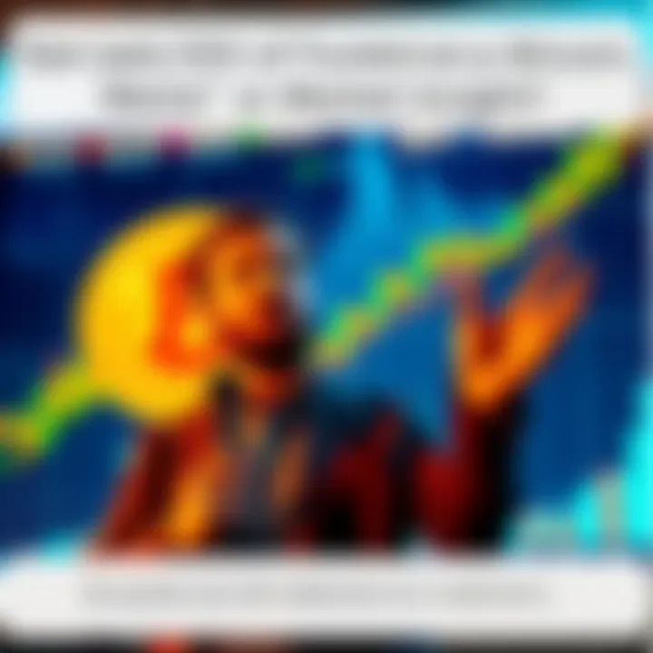 Tom Lee discussing Bitcoin predictions Tom Lee, CEO of Fundstrat, speaks about his Bitcoin price predictions in front of a financial chart, showing Bitcoin's potential growth.