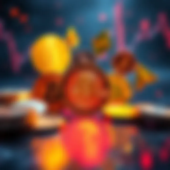 Top Cryptocurrencies by TPS Visual comparison of top cryptocurrencies with high transactions per second, highlighting speed performance against Bitcoin.