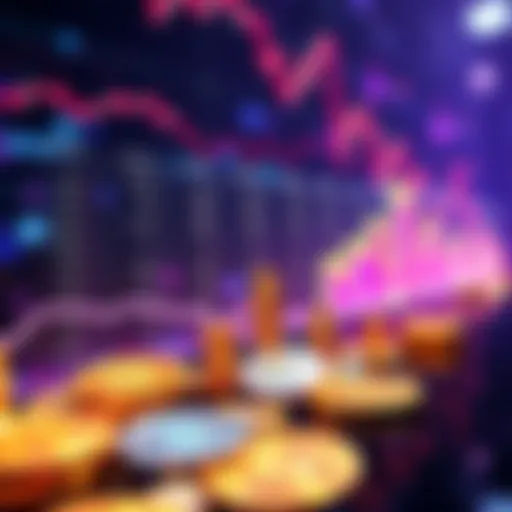 A visual representation showing the market rankings and prices of the top 20 cryptocurrencies from five years ago to today, alongside gold and silver prices for comparison.