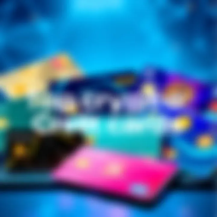 Top Crypto Credit Cards Variety of crypto credit cards featuring Solana logo and modern designs