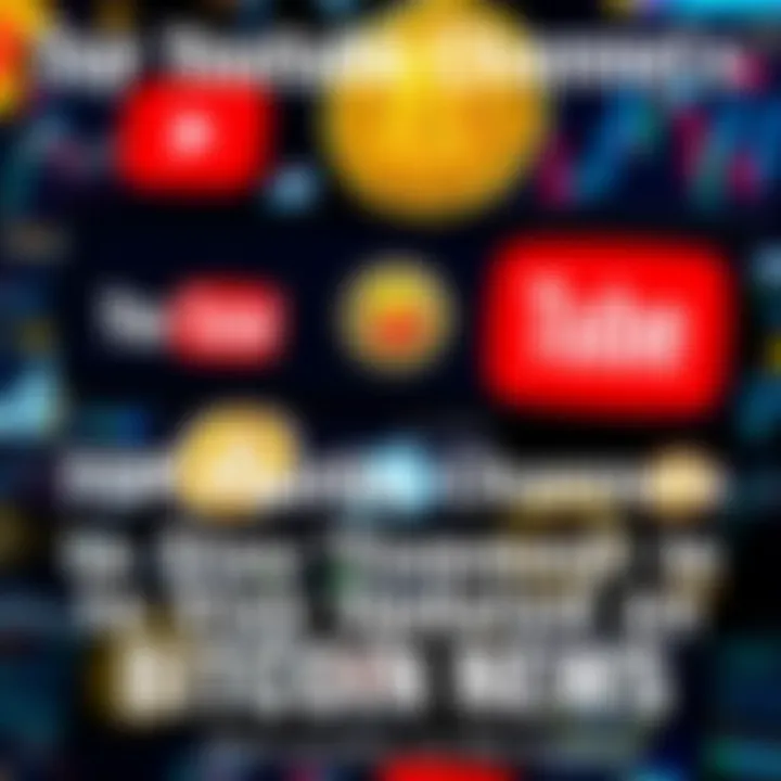 Top YouTube Channels for Bitcoin News A collage of logos from AdamLivingstonBTC, SimplyBitcoin, and MarkMoss with Bitcoin graphics in the background