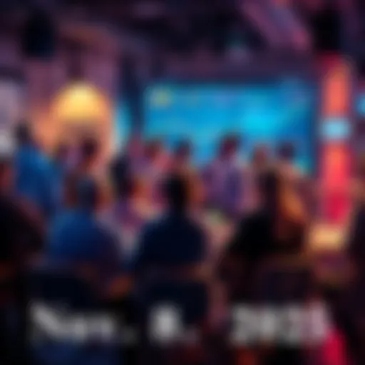 People engaging in a lively discussion about trading strategies and current events in a community forum setting