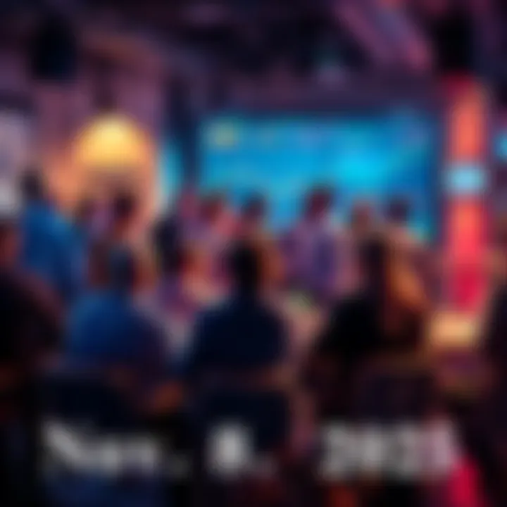 People engaging in a lively discussion about trading strategies and current events in a community forum setting