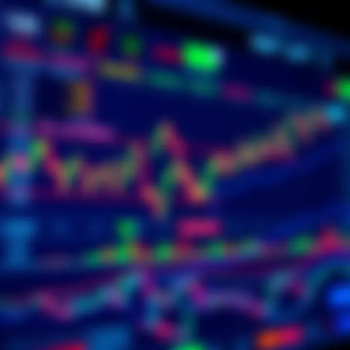 A trading bot interface displaying crypto market trends with a focus on price movements and alerts for traders.