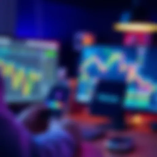 A user transferring cryptocurrency assets between two Trezor wallets with a computer and Trezor devices visible.