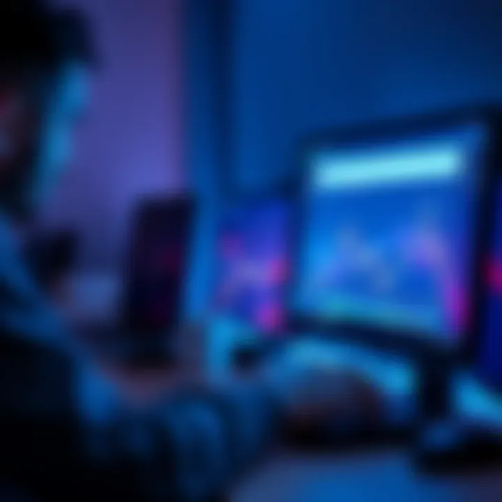 A person using a computer to transfer XRP from an Exodus wallet to another address.