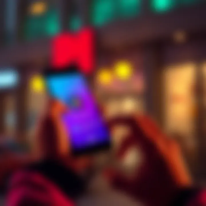 A person using a smartphone to show the transfer of cryptocurrency from a Pi wallet to the Crypto.com app