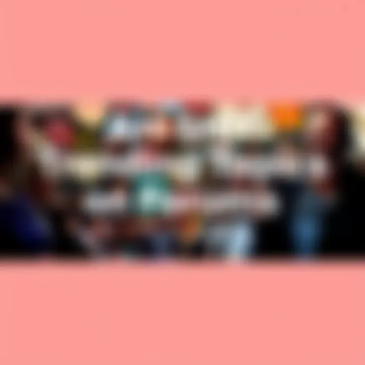 A collage of popular online conversations and trends from various forums.