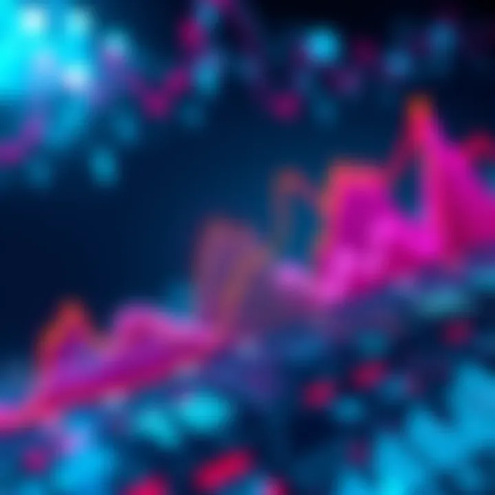 Graph showing trends in transactions per second on a blockchain network with various peaks and patterns.