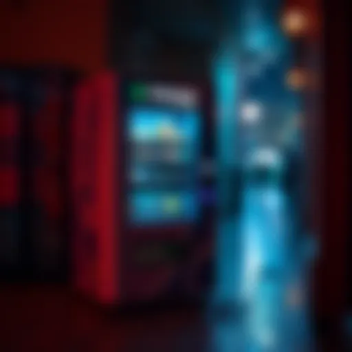 A Trezor vending machine allowing Bitcoin payments using the Lightning Network at BTC Prague