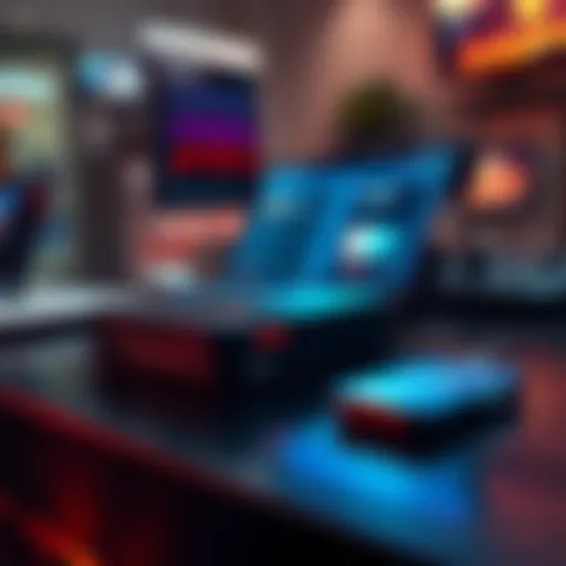 Close-up of the Trezor 3 cryptocurrency wallet on a table with a digital screen displaying a wallet interface.