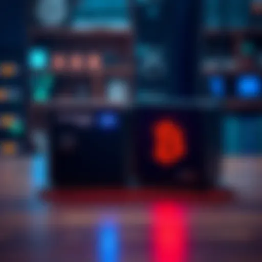 A side-by-side view of Trezor Safe 5 and Bitbox02 cryptocurrency storage devices on a table, highlighting their security features.