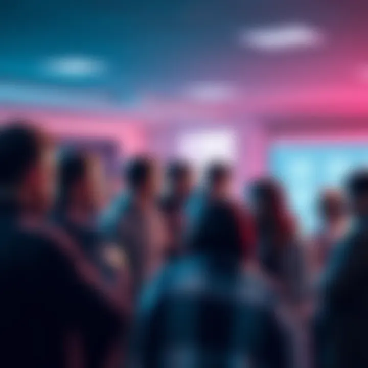 A group of people discussing ideas and voting for topics in Trezor's new video series about crypto safety and wallet tips
