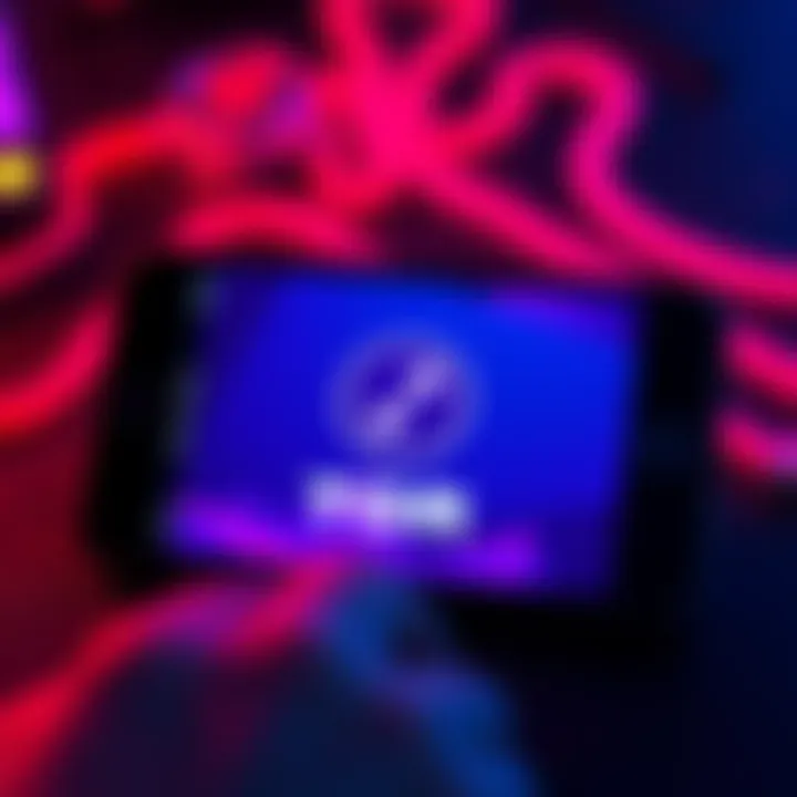 A smartphone displaying the Trezor Mobile Suite interface with Tor logo, symbolizing enhanced privacy features.