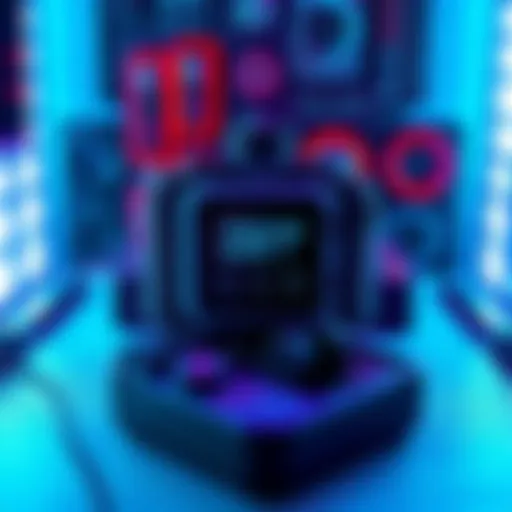 A Trezor Safe 7 device displayed with unique configurations and setups.