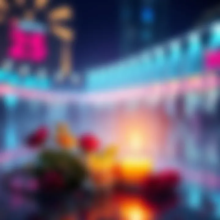 A candle and flowers placed in memory of Jeffy Yu, founder of Zerebro, symbolizing loss