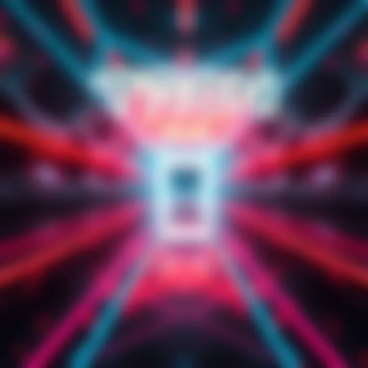 Stunning Visuals from TRON Legacy A vibrant scene from TRON Legacy showcasing neon lights and futuristic graphics.