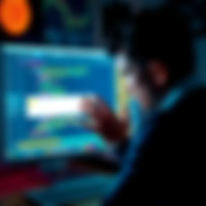 A person looking frustrated at a computer screen displaying an error message while trying to download Bitcoin Core on Umbrel.