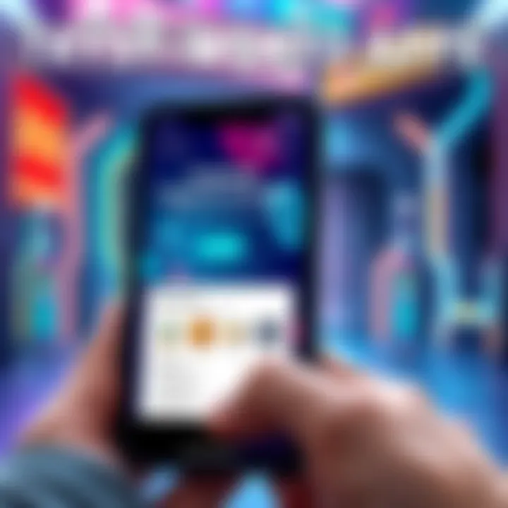 Smartphone displaying trusted cryptocurrency apps related to Bitcoin purchases