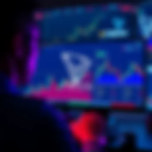 A person looking at a computer screen displaying TRON's logo and stock charts, reflecting on their investment in TRX after its delisting.