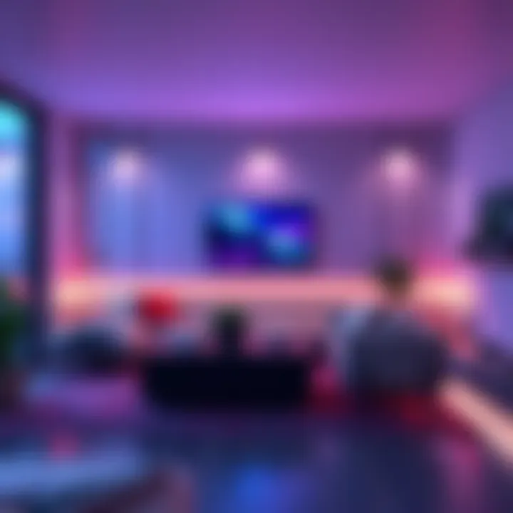 A home cloud server setup showcasing Umbrel Pro, highlighting privacy and control features in a modern living space.