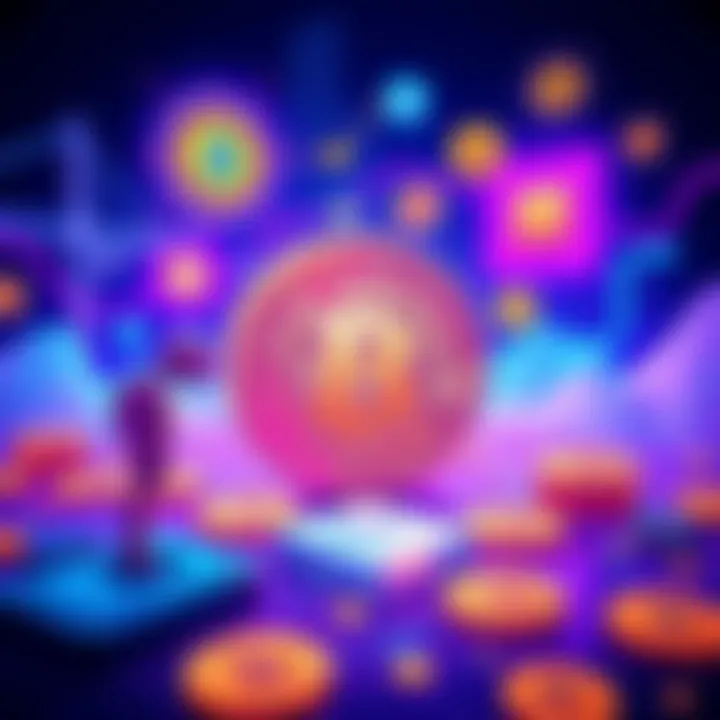 Illustration showing Bitcoin wallets, private keys, and mining concepts for beginners