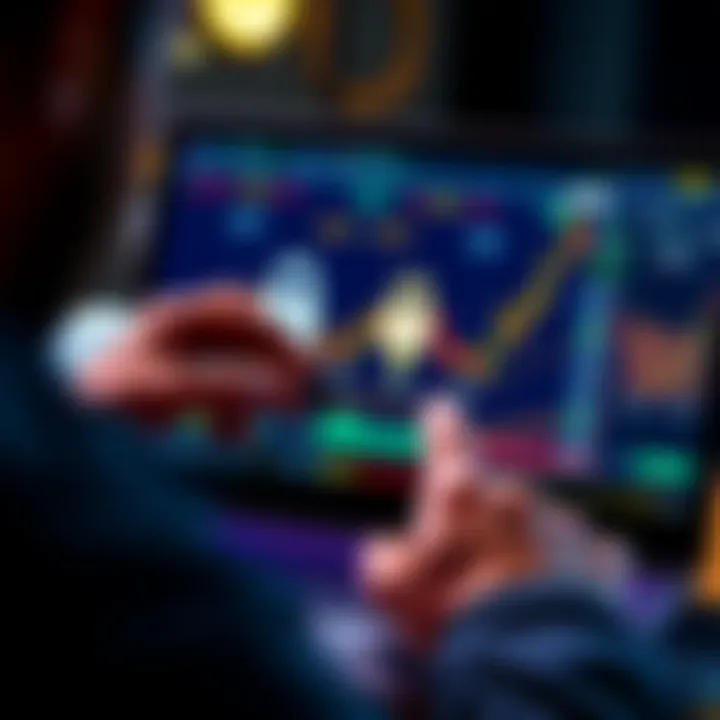 A person examining a digital wallet and private keys on a laptop screen, symbolizing the importance of basic crypto knowledge for trading success.