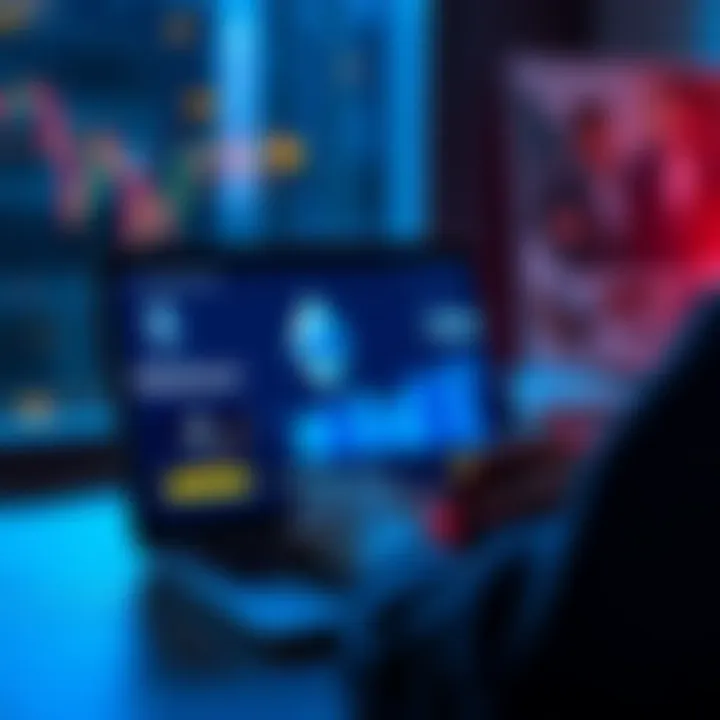 Unstaking Ethereum on Coinbase A person monitoring their Ethereum unstaking process on Coinbase with a laptop and digital wallet app open