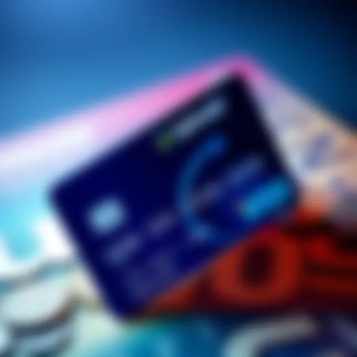 Uphold card cashback rewards A close-up of the Uphold card showing cashback details and percentages