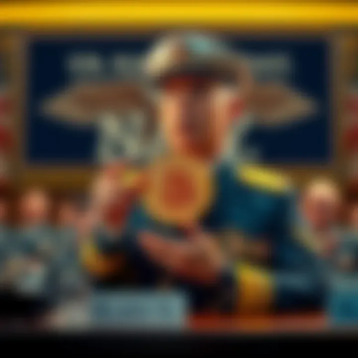 Admiral Samuel Paparo presenting a Bitcoin node at a congressional meeting about military technology