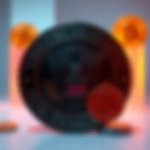 Graphic showing a US Treasury seal and cryptocurrency symbols, emphasizing legitimate use of crypto mixers