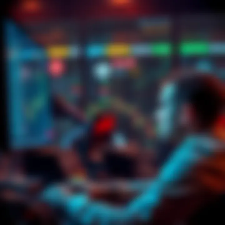 A Canadian trader looks frustrated at a computer screen showing cryptocurrency data with USDT missing from local exchanges.