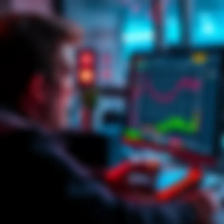 A person looks at their computer screen in disbelief as they realize their bet on Polymarket has been overturned, with a screenshot of the betting market visible.