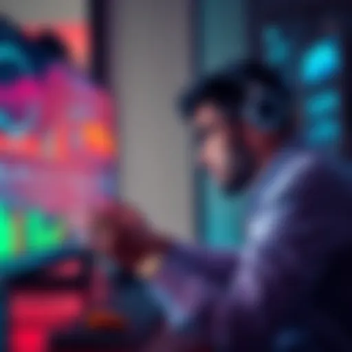 A person frustrated while checking their decentralized applications performance stats on a computer screen, seeking clarity on usage measurement