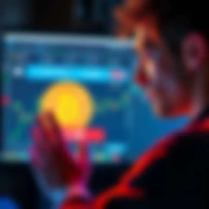 A person looking worried while watching a cryptocurrency transaction screen displaying a swap between Bitcoin and Monero with a fee deducted.