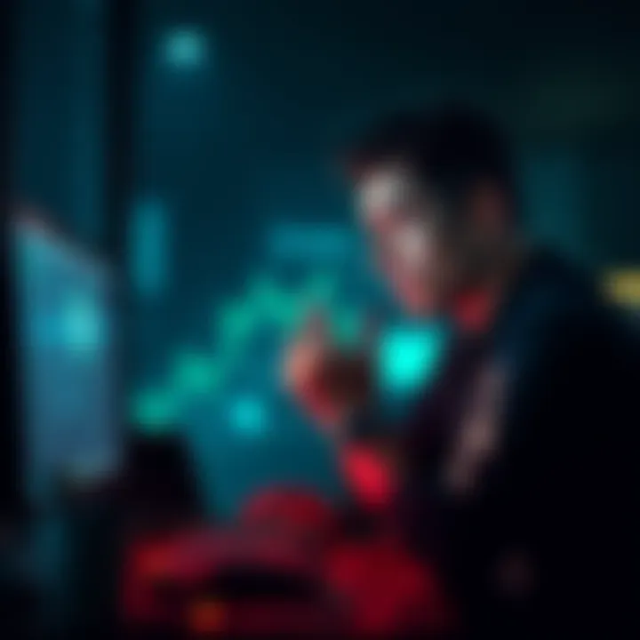 Person looking worried while checking their computer screen for Kraken withdrawal status