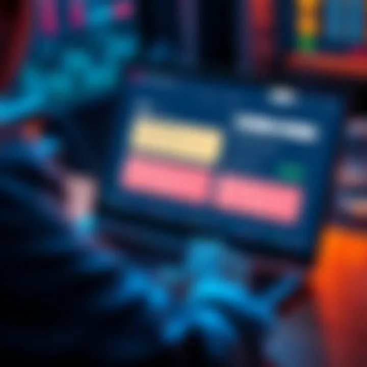 A person reviewing a decentralized finance (DeFi) platform on a laptop, showing a transaction screen with highlighted error warnings, illustrating the importance of avoiding mistakes in digital financ...