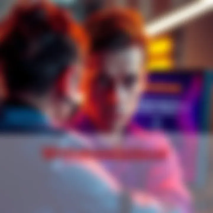 A person looking frustrated at a computer screen showing withdrawal error messages