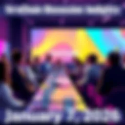 People engaging in a discussion about VeChain updates in a vibrant online forum setting