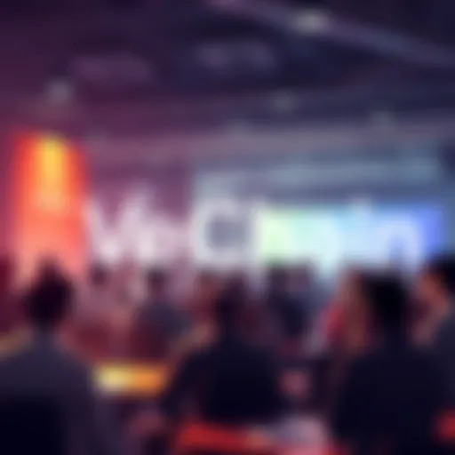 Community members discussing VeChain upgrades and initiatives in a forum