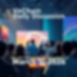 People engaging in a discussion about VeChain updates and initiatives