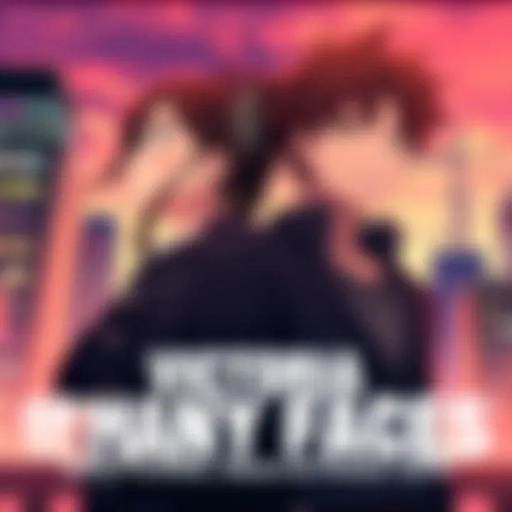 Victoria, an assassin with a warm smile, stands beside Jeff, who looks determined. They share an emotional moment in a cityscape backdrop.