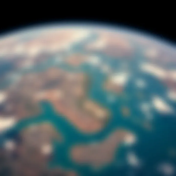 Aerial view showing parcels of land in various locations, emphasizing properties in Florida and other states, enhanced by Google Earth imagery.
