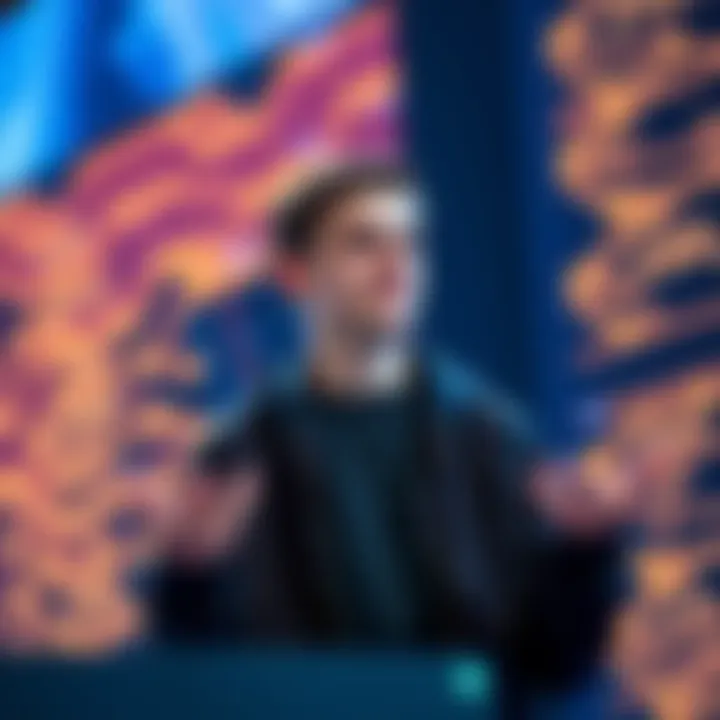 Vitalik Buterin Code Proposal Vitalik Buterin presenting a new code structure proposal for Ethereum development