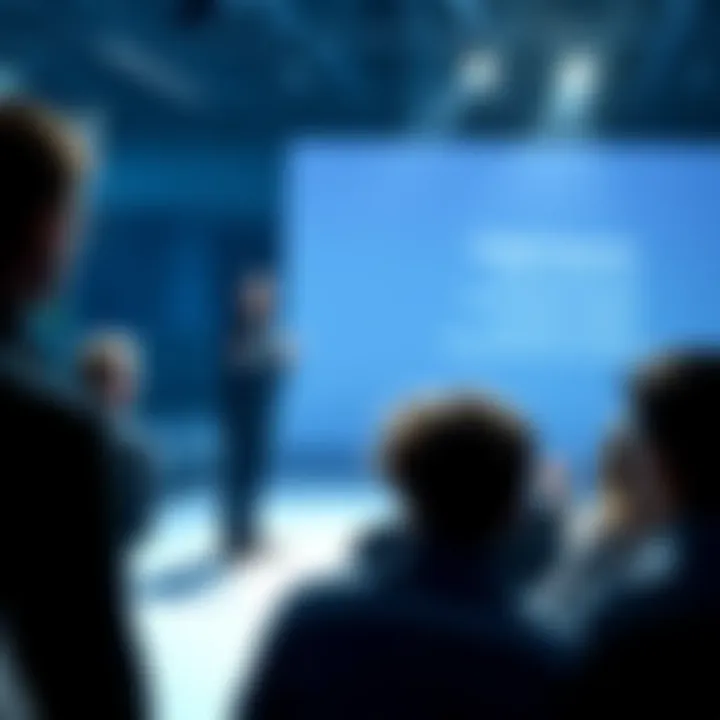 Vitalik Buterin speaking about Lean Ethereum upgrade to a group of people