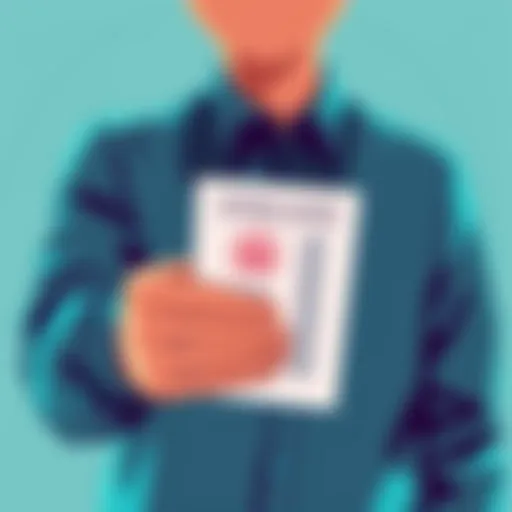 Person holding a ballot with TDROP 2.0 logo and checklist