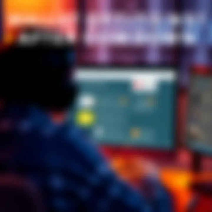 A person looking at different wallet options on a computer screen after the Compass Wallet closure