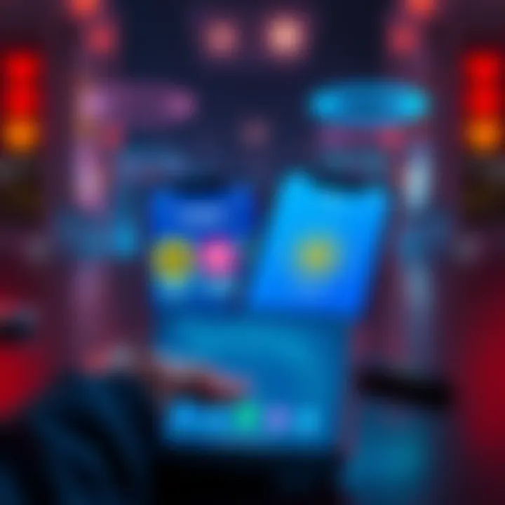 A mobile wallet displaying apps like Tangem and Trust Wallet, emphasizing crypto safety features.